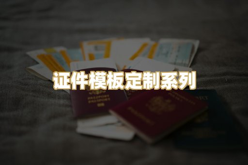 证件模板定制系列